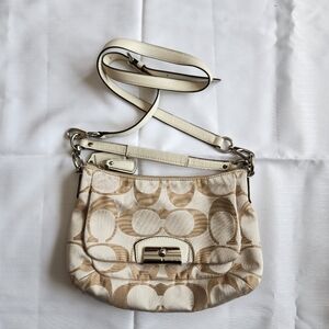 Coach Kristin Signature Cream Convertible Bag No. L1257-F22302
